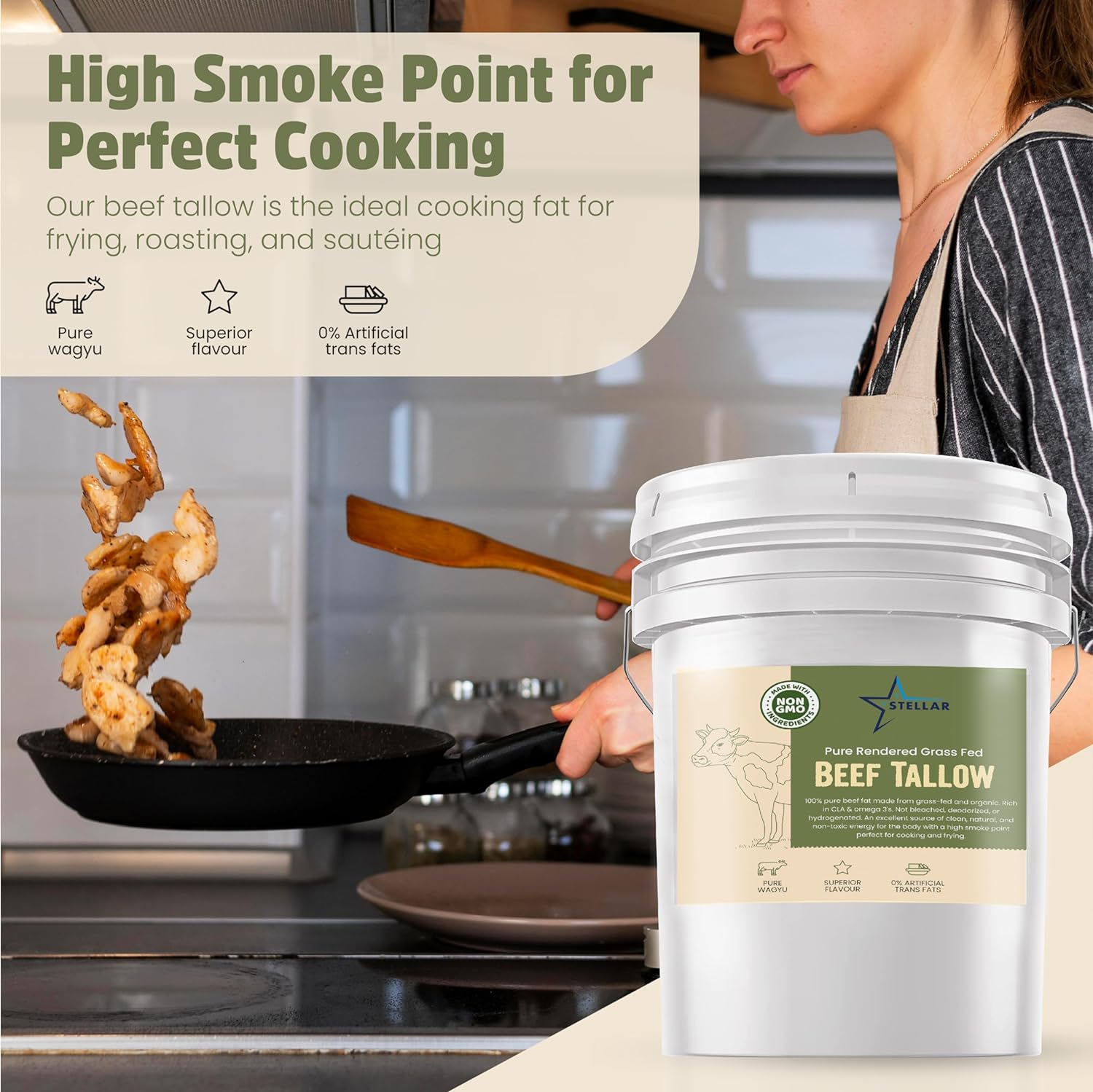 Grass Feed Beef Tallow