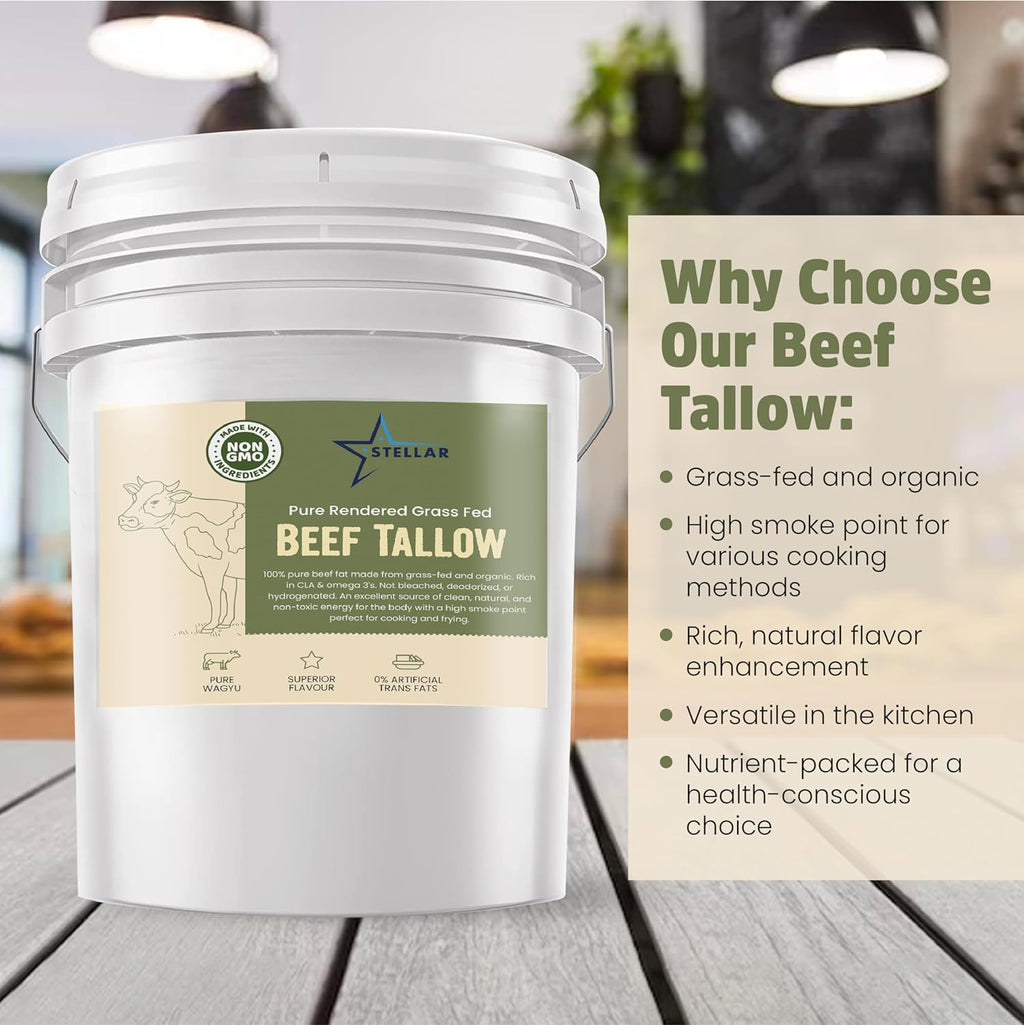Grass Feed Beef Tallow