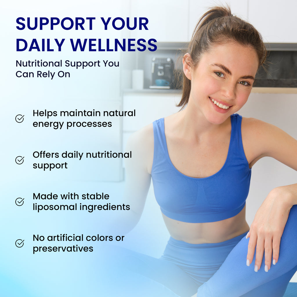 Stellar Liposomal NAD+ – Premium Absorption | Cellular Energy & Healthy Aging Support (4 fl oz)