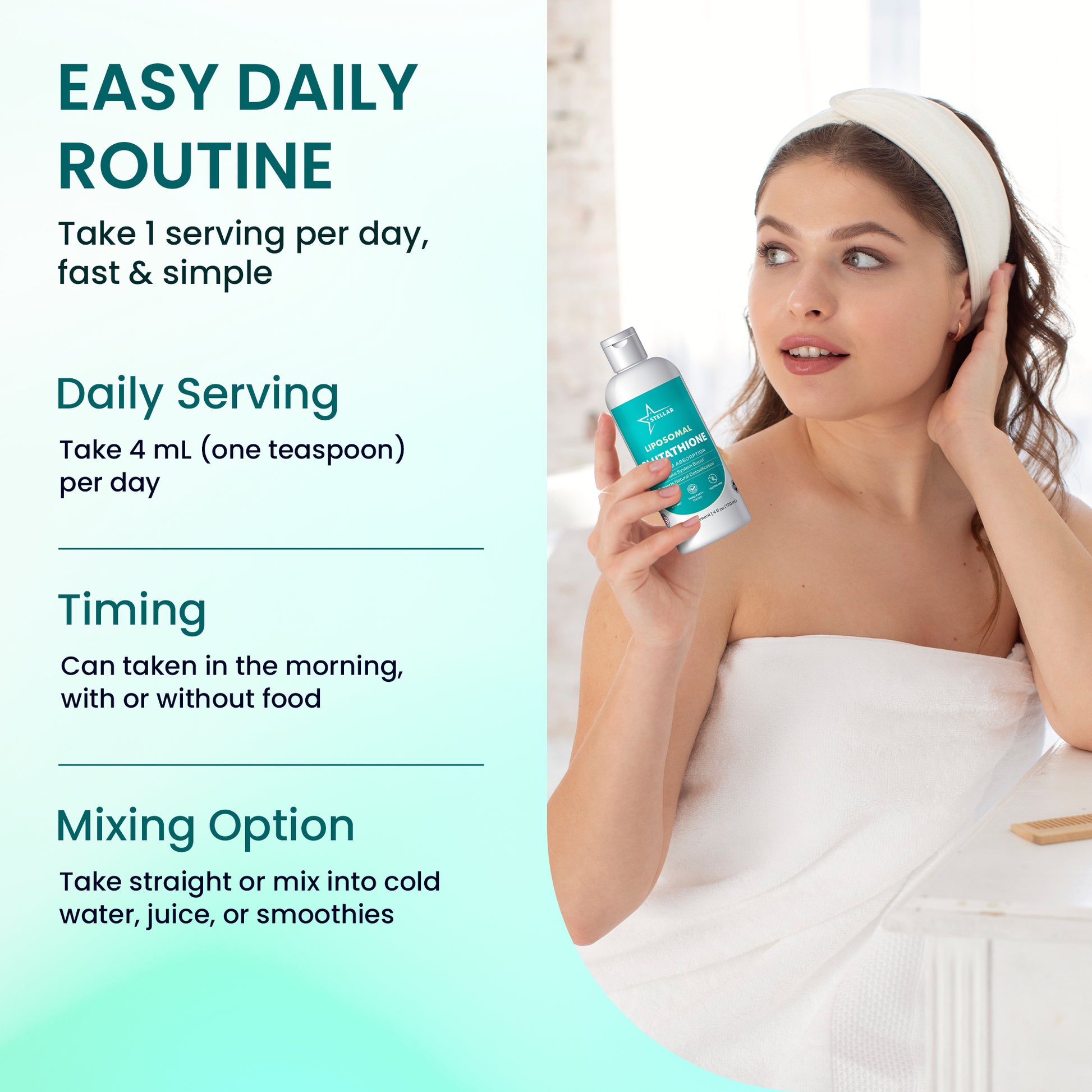 Stellar Liposomal Glutathione – Premium Antioxidant & Detox Support (4 fl oz)