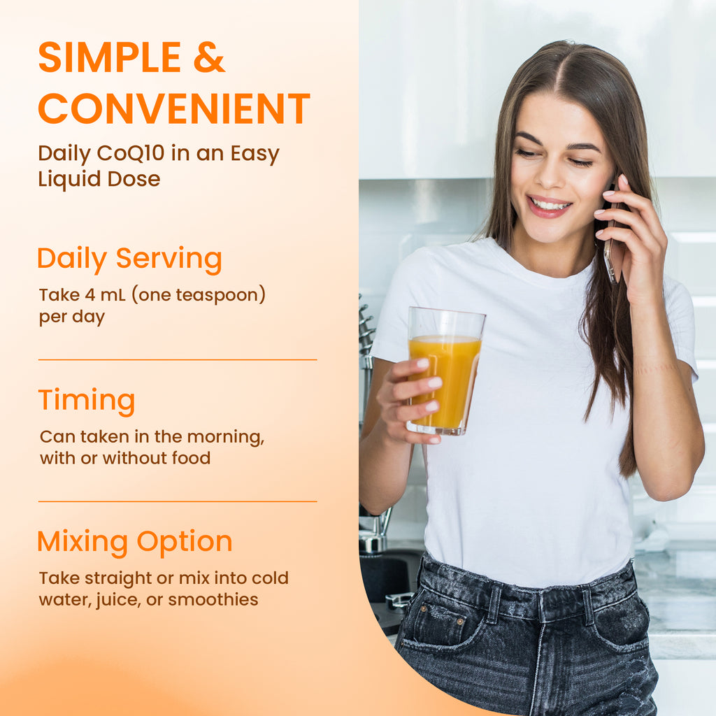 Stellar Liposomal CoQ10 – Advanced Cellular Energy & Antioxidant Support (4 fl oz)