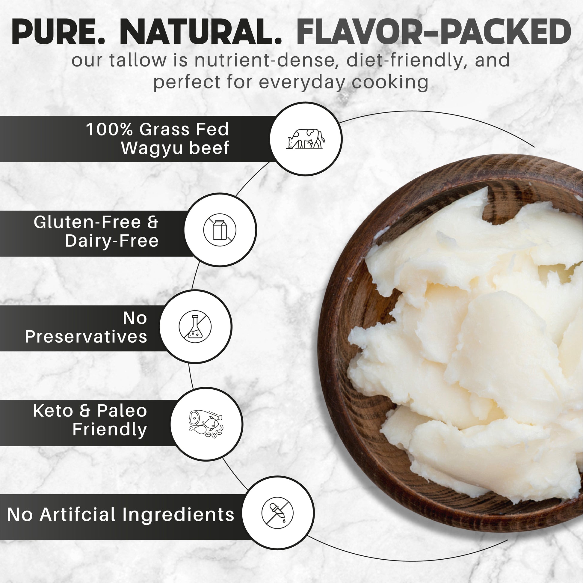 Stellar Wagyu Beef Tallow